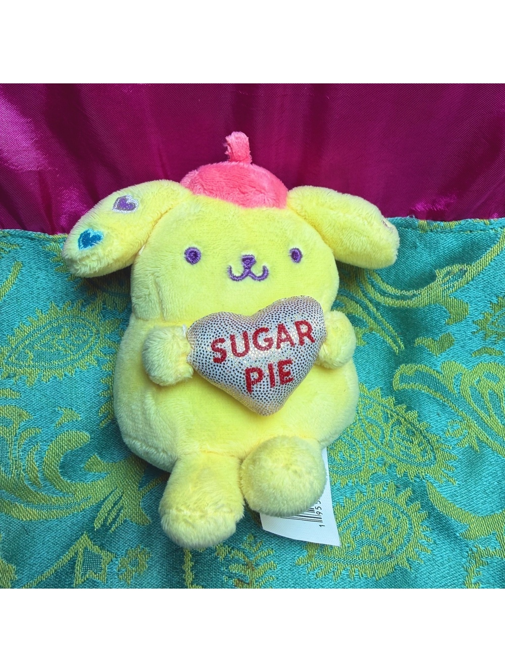 Pompompurin Sanrio x Sweathearts Valentines Sugar Pie Mini Plush